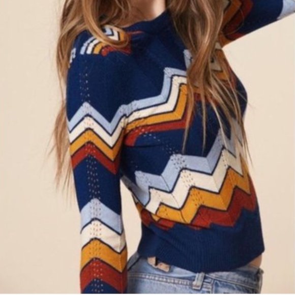 Stoned Immaculate Ziggy Sweater in Midnight - Picture 3 of 9